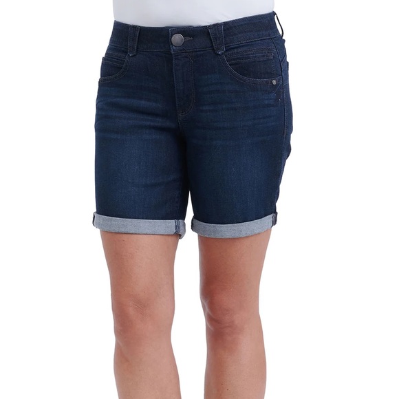 Democracy Ab"solution® Indigo Denim Shorts. - Picture 1 of 13